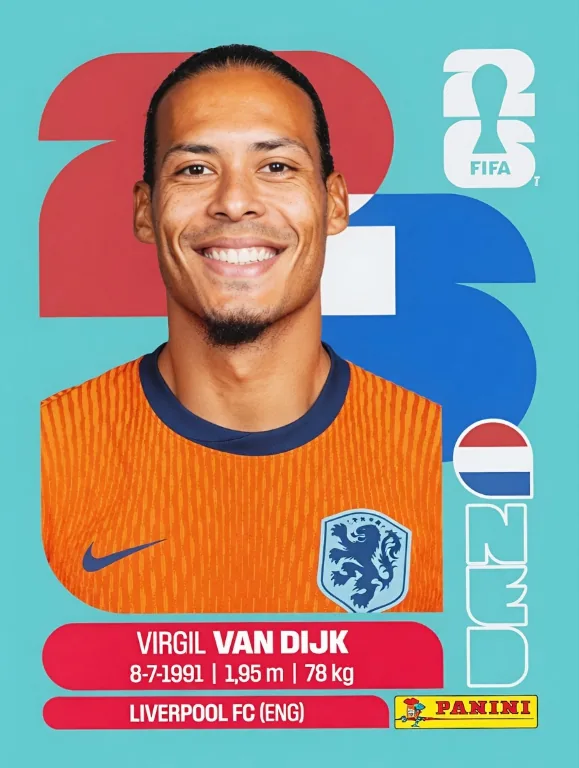 Postal NED15 Virgil Van Dijk