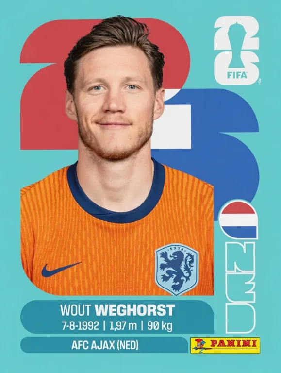 Postal NED6 Wout Weghorst