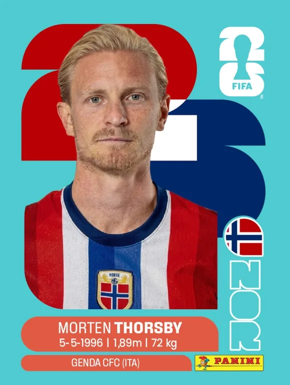 Postal NOR11 Morten Thorsby