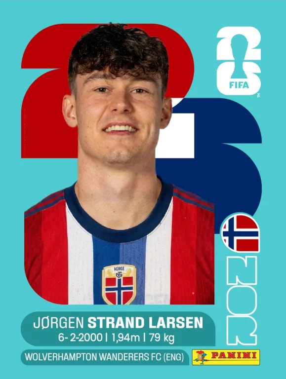 Postal NOR5 Jorgen Strand Larsen
