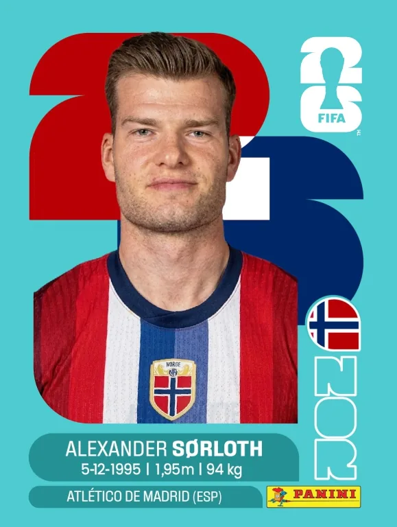 Postal NOR6 Alexander Sorloth