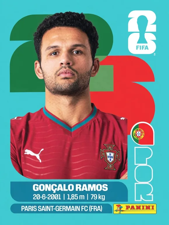 Postal POR20 Goncalo Ramos