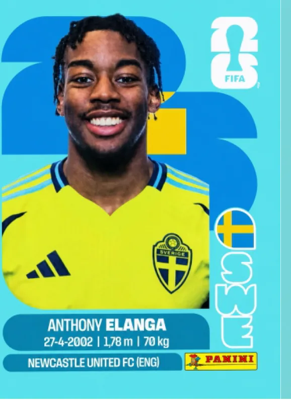 Postal SWE5 Suecia 5