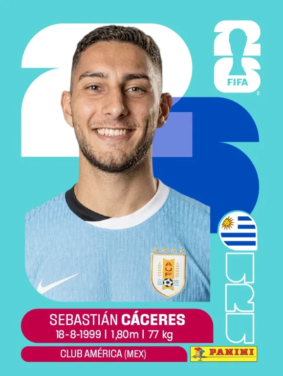 Postal URU14 Sebastian Caceres