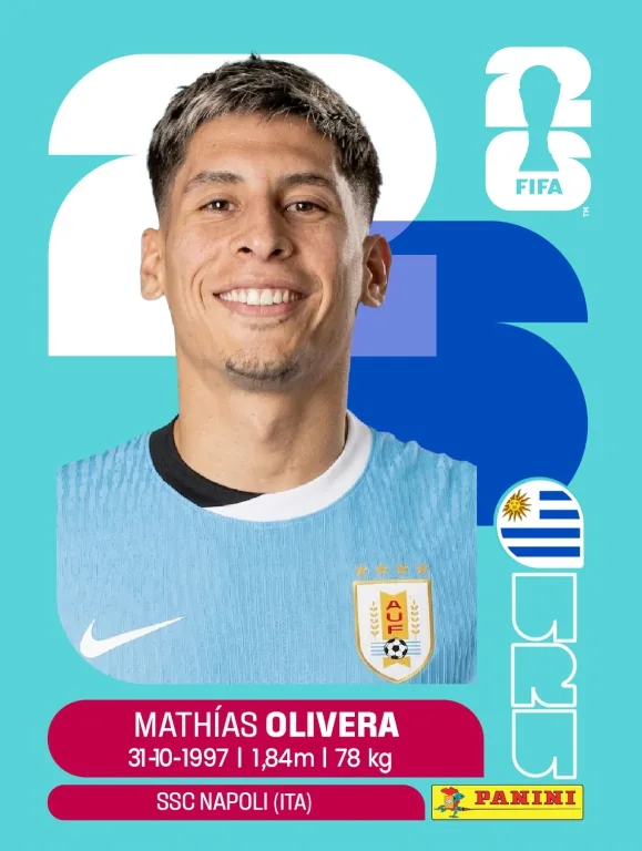 Postal URU18 Mathias Olivera