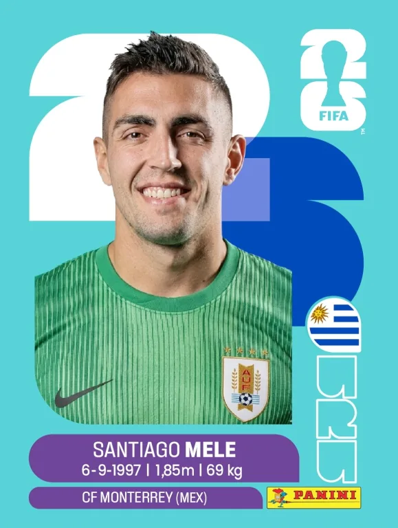 Postal URU20 Santiago Mele