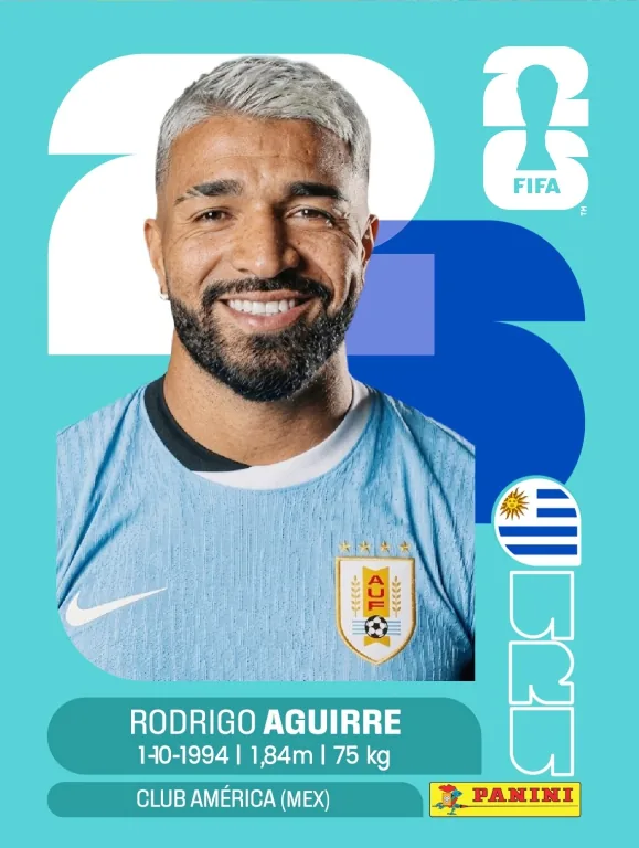 Postal URU5 Rodrigo Aguirre