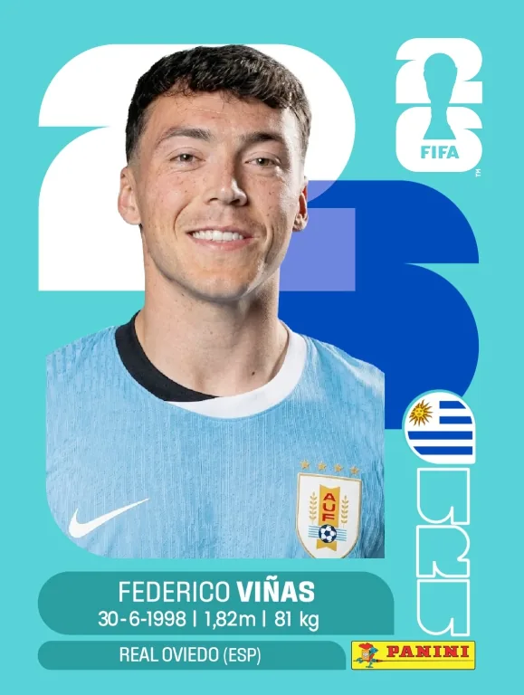 Postal URU7 Federico Vinas