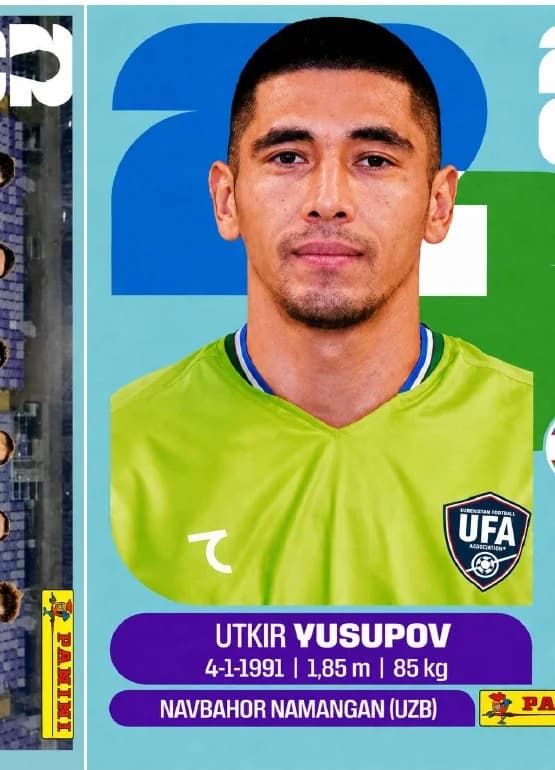 Postal UZB20 Uzbekistan 20